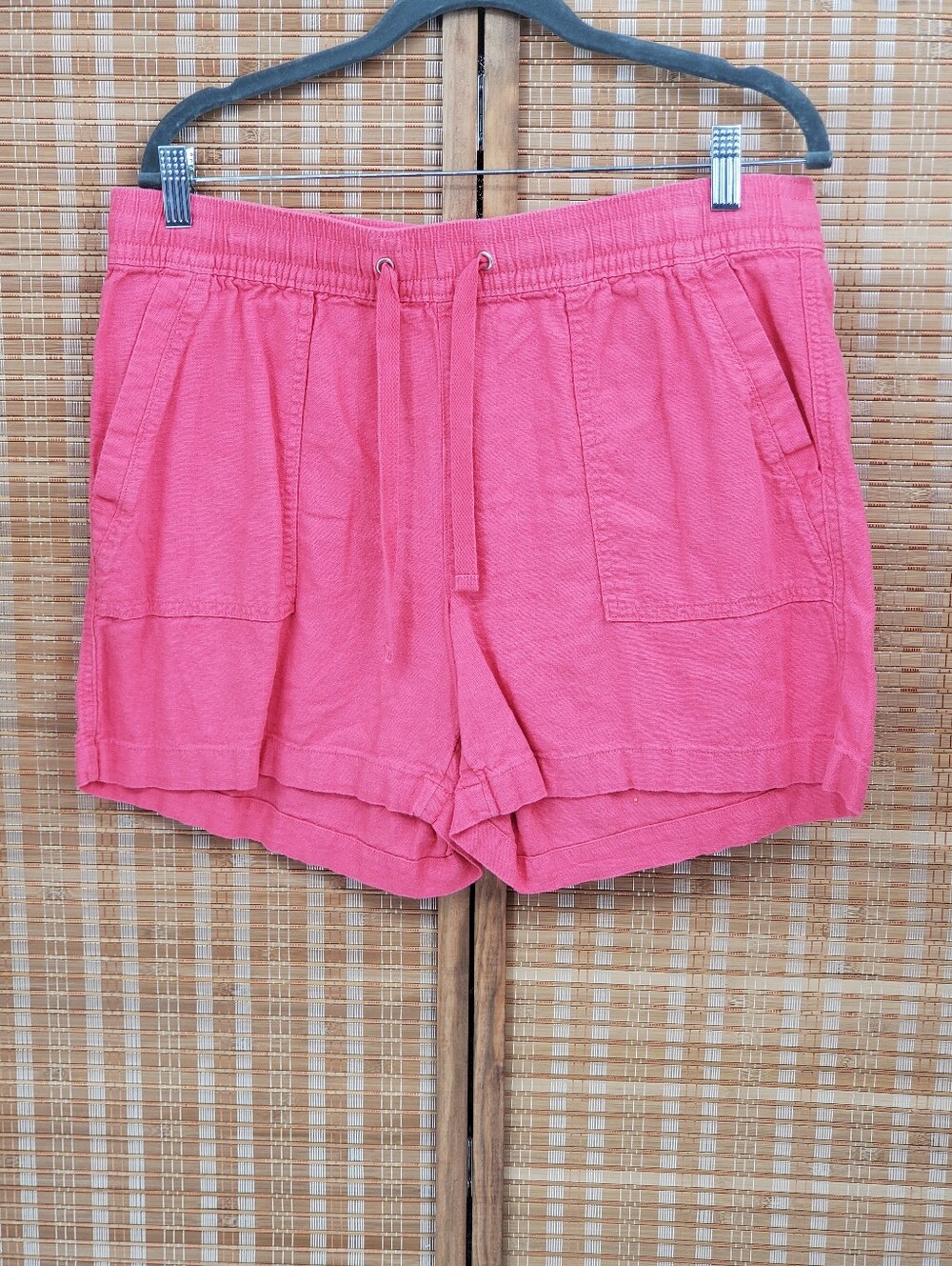☆ Nautica Coral Linen/Viscose Blend Shorts Size Large